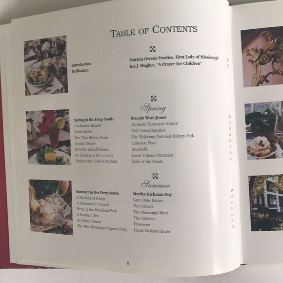 Ambrosia Cookbook Vicksburg Mississippi Southern Recipes Junior Auxiliary - Picture 4 of 8